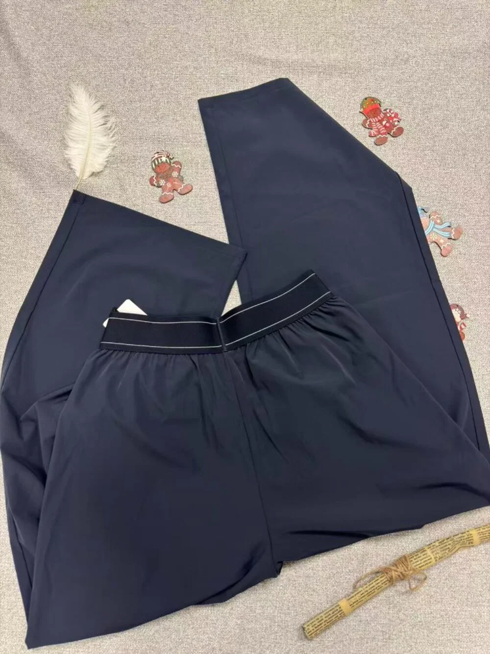 Versatile Navy Trousers💙ALO Yoga Wide Leg Suit Up Pants💦NWT